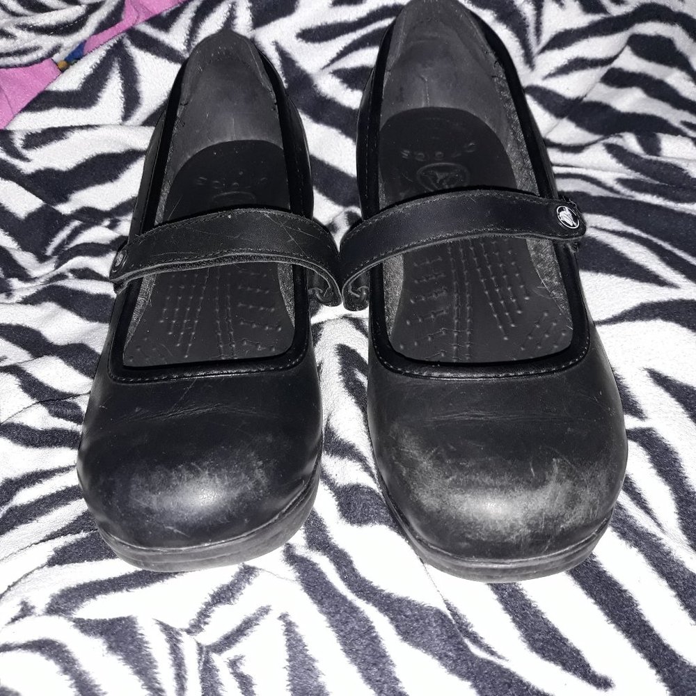 Crocs Mary Janes High Heels Adjustable straps Comf